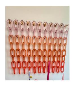 Cadena de eslabones de resina epoxi acrílica colorida para colgar en la pared, hecha en India, cadenas de eslabones de resina para decoración de pared, eslabones de resina de A.Z Handicraft - Product Image 5