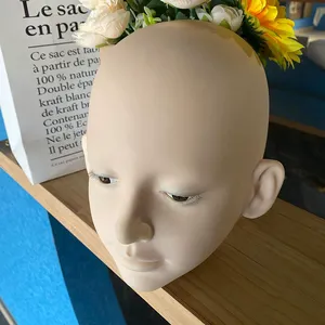 3D <b>Silicone</b> Artificial Eyelashes Mannequin Soft Glue Lifting Eyelids Beauty Model Head <b>Tool</b> Training Practicing Eyelash Grafting - Product Image 1