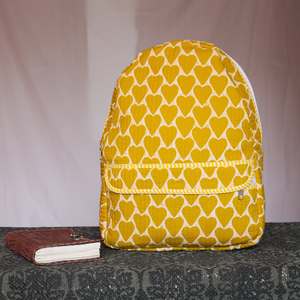 Printed Quilted Wash Cotton School <b>College</b> <b>Backpack</b> Bag Handmade Kids Travel Bag Jaipur Printed Cotton Bohemian Bag - Product Image 1