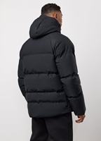 Fabricant de vestes d'hiver matelassées à capuche pour hommes, personnalisées OEM ODM, en duvet épais et isolant, pour l'extérieur, décontractées et chaudes