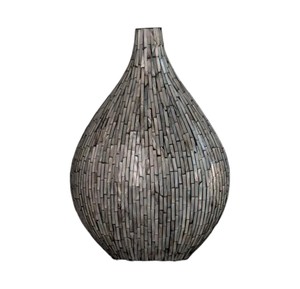 Luxury Iridescent Mother of Pearl Display <b>Vase</b> - Product Image 1
