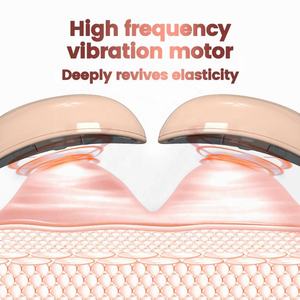 Appareil de stimulation et d'amélioration mammaire, masseur anti-affaissement des seins, soutien-gorge de massage électrique sans fil avec chauffage et vibration - Product Image 3