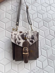 Nuevo bolso bandolera de cuero genuino, elegante bolso cruzado de piel de vaca, bolso de mano de lujo de alta calidad, multiusos, estilo bohemio. - Product Image 3
