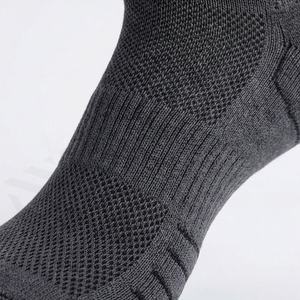 Crew Sport <b>Socks</b> Thick Cushion Seamless Running Breathable Performance Durable Soft <b>Gym</b> Wear Customized Color Fit Pairs Wear - Product Image 5