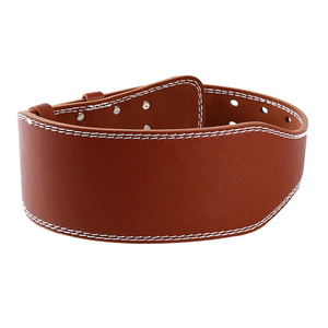 Cinturón de levantamiento de pesas de cuero de doble punta con logotipo personalizado y soporte lumbar para fitness, fuerza y deportes, personalización de marca, venta al por mayor, OEM - Product Image 5