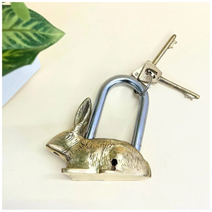 Outdoor Brass & Steel <b>Padlock</b> Heavy Duty Premium Security Lock Rust Resistant Gate Fence Garage Warehouse Industrial Door - Product Image 4