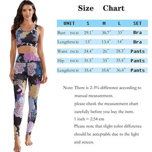 Ropa Deportiva de Alta Calidad, Conjunto de Leggings y Sujetador Deportivo para Mujer, Conjuntos de Yoga para Gimnasio, con Logotipo Personalizado - Product Image 6