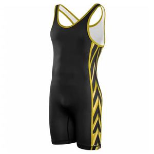 Vêtements de sport compressifs confortables pour l'entraînement et la remise en forme, uniforme de lutte premium pour hommes, justaucorps athlétique extensible - Product Image 5