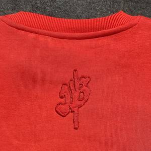 Custom High Quality Solid Fleece Cotton <b>Crewneck</b> Sweatshirt Patches Embroidered Pullover Unisex Regular Sleeve Knitted Autumn - Product Image 5