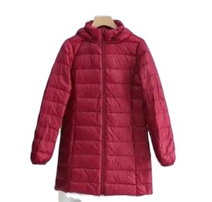 Women's Lightweight Duck <b>Jacket</b> Parka Winter Coat Detachable Hood <b>White</b> Canvas Outwear Pocket Long Warm Big Size Outfit - Product Image 4