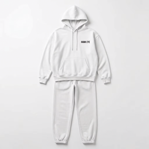 Women's Two piece Custom 350gsm Cotton Fleece Tracksuit, Oversized Customize Logo Hoodie and <b>Sweatpants</b> <b>Set</b>, Custom Streetwear - Product Image 4