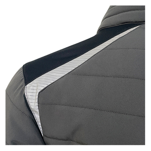 Mens Outdoor Puffer <b>Jacket</b> Casual Lightweight Warm Coat Full Zip Quilted Outerwear For Active Winter And <b>Travel</b> Use - Product Image 5