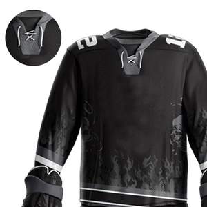Uniformes de Hockey sobre Hielo para Hombre, Último Diseño, Mejor Venta, Logotipo Personalizado, Ropa Deportiva Ligera, Kits de Uniformes de Hockey sobre Hielo - Product Image 6