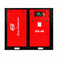 Compresseur d'air industriel à vis DEW-DS40 40HP |   Compresseur rotatif 29KW |   150 CFM |   Lubrifié, refroidi par air