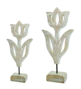 Centro de mesa decorativo de madera con etiqueta privada para el hogar de estilo rústico y decoración cálida para la sala de estar - Product Image 3