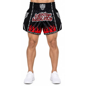 Conjunto de Boxeo Muay Thai de Invierno, Talla XXL, Tela Transpirable de Alta Calidad, Shorts MMA con Logotipo Personalizado, Cintura Elástica Ecológica para Fitness - Product Image 2