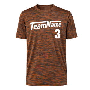 T-shirt de sport personnalisé en polyester respirant pour jeunes, uniforme d'équipe, vêtements d'entraînement, fabrication OEM, vente en gros - Product Image 1