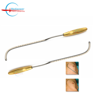 Separador de Implantes Glúteos Doctor Petit - Juego de 2 Piezas de 36 cm para Aumento Glúteo - Herramientas para Cirugía de Aumento de Senos - Product Image 2