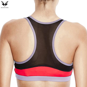 Soutien-gorge de sport respirant pour femme, imprimé par sublimation, qualité supérieure, service OEM, nouveau design, best-seller, pour yoga et fitness. - Product Image 6
