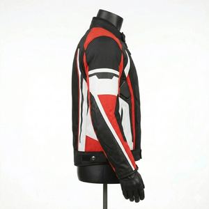 Chaqueta de Motocicleta de Invierno Personalizada con Bordado, Cortavientos, de Cuero, Estilo Urbano, Corta, Unisex - Product Image 2