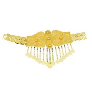 Wholesale Oman Kurdish 14K18K24K Micron Gold Plated <b>Waist</b> <b>Chain</b> Belt Arab Middle East Gold Filled Coin <b>Waist</b> Belt Bridal Jewelry - Product Image 1