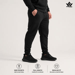 Conjunto Deportivo de Invierno para Hombre, con Capucha, Color Sólido, Transpirable, de Secado Rápido, 100% Algodón, Sudadera y Pantalones Deportivos, Personalizable OEM - Product Image 3