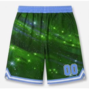 Shorts de basket-ball personnalisés, respirants, en mesh, séchage rapide, design DIY, logo, nom, shorts pour hommes - Product Image 6