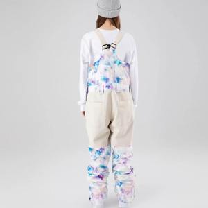 Pantalon de ski unisexe à séchage rapide, respirant, en polaire Polartec -Tex, isolé, imperméable, combinaison de snowboard slim, camouflage, vêtements de neige - Product Image 3