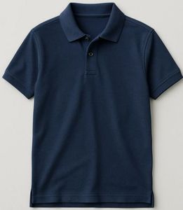 Polo en coton uni pour homme, manches courtes, tricoté, coupe classique, vêtements de travail décontractés, logo personnalisé - Product Image 2