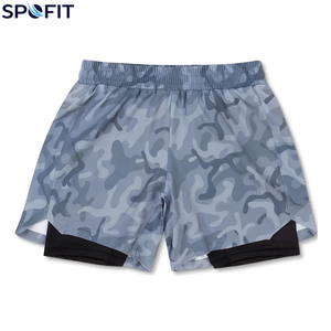 กางเกง MMA แบบซับลิเมชั่นคุณภาพสูงสั่งทำพิเศษสำหรับผู้ชาย กางเกงออกกำลังกายสำหรับเล่นกีฬา สีและขนาดปรับแต่งได้ กางเกง MMA แบบซับลิเมชั่น - Product Image 2