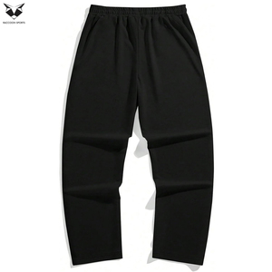 Pantalon de survêtement ample en coton épais pour l'hiver, disponible dans toutes les tailles, produit de qualité supérieure et gamme complète pour homme. - Product Image 4