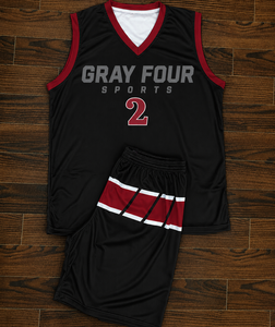 Nouvel ensemble d'uniformes de basketball sublimés personnalisés 2026 – Maillot et short respirants pour hommes, tenue de sport personnalisée - Product Image 3