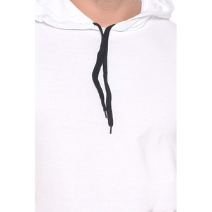 Custom Logo Winter Casual Men's Sleeveless <b>Hoodie</b> for <b>Workout</b> Gym Training 100% Cotton Breathable Hooded Tank Top - Product Image 5
