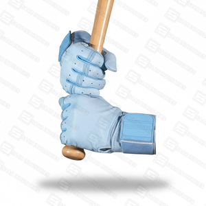 Gants d'entraînement de baseball en cuir de vachette 100% véritable conception de manchette longue taille adulte gants de frappeur taux d'usine - Product Image 6
