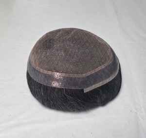 Peluca de Cabello Remy para Hombre de Calidad Premium, Cabello Lacio Rizado, Tupé con 100% de Densidad, el Mejor Cabello para Hombres - Product Image 2