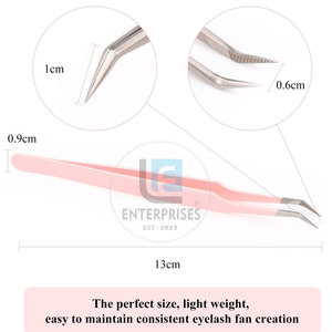 Pinces à cils sur mesure de qualité supérieure, fourniture directe d'usine, pinces à cils - Product Image 2