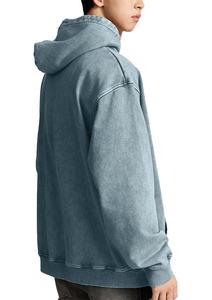 Sudadera con capucha de forro polar de alta calidad de 400 g/m², personalizada con logotipo, para hombre, a la moda. - Product Image 4