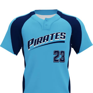 High Quality Customized Color Baseball Jersey 100% Polyester Team Wear Baseball Jersey - Product Image 5