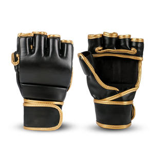 Gants de combat MMA demi-doigts en gros, UFC Sanda, épaissis, pour adultes, avec emballage personnalisé - Product Image 4
