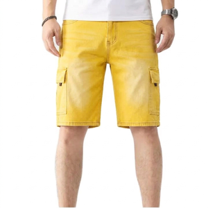 Shorts de sport décontractés pour hommes, 100% polyester, séchage rapide, taille élastique, légers, respirants, confortables, OEM ODM, vente en gros - Product Image 2