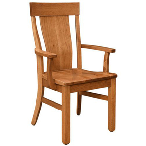 Designer wood <b>dining</b> <b>chair</b> Smooth curved seat wood <b>chair</b> Natural texture <b>dining</b> <b>chair</b> Formal room setup <b>chair</b> - Product Image 6