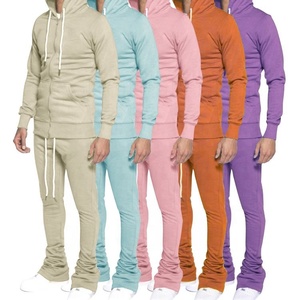 Econex-Survêtement décontracté pour homme, ensemble de deux pièces, sweat à capuche et pantalon de survêtement avec impression de logo personnalisé, 2025 - Product Image 3