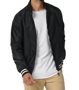 เสื้อแจ็กเก็ตบอมเบอร์ของผู้ชายแบบสั่งทำได้มีกระเป๋าคอตั้งสไตล์ดีไซน์ใหม่2025 - Product Image 1