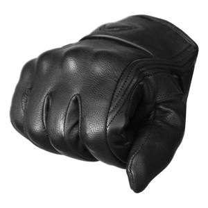 Gants de moto en cuir véritable de haute qualité, écologiques, respirants, compatibles avec les écrans tactiles, antidérapants, doublure en polaire douce, pour hommes et femmes - Product Image 3