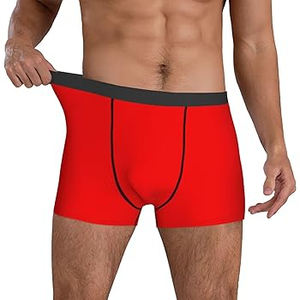 Nuevos Calzoncillos Boxer de Punto para Hombre, Corte Regular, Transpirables, Ecológicos, Cintura Suave, Venta al Por Mayor, Envío Global - Product Image 1