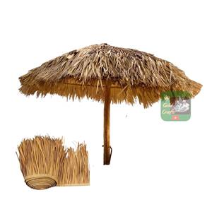 Parasol en feuilles de palmier naturelles, 1,8 mètre, taille compacte, pour la décoration de la plage - Product Image 3