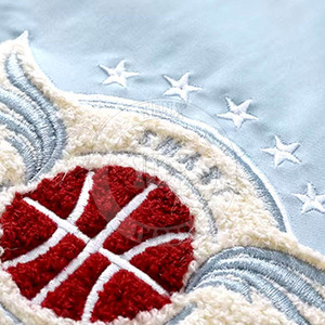Streetwear Winter <b>Jacket</b> with Chenille Embroidery Rib Knit Collar Cuffs Soft Inner Lining Letterman <b>Jacket</b> - Product Image 6