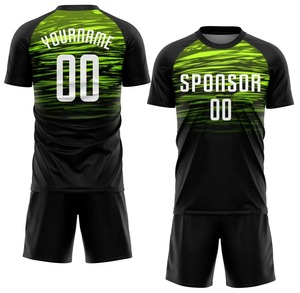 Uniformes de Fútbol Personalizados con Logotipo y Nombre del Equipo, 100% Poliéster Ecológico, Ligeros, Servicio OEM, Sublimados, Transpirables - Product Image 5
