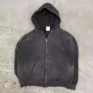 Nueva Llegada, Sudaderas Casuales con Lavado Ácido Personalizadas para Hombre, Precios al por Mayor, Sudaderas Extra Grandes con Lavado Ácido para Adultos - Product Image 3