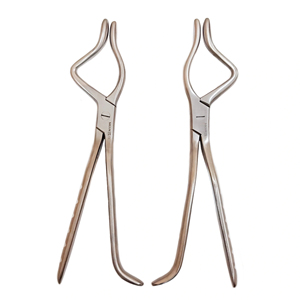Juego de fórceps Rowe para desimpactación maxilar, derecha e izquierda, para osteotomía de Le Fort, mobilización maxilar y procedimientos de cirugía de mandíbula - Product Image 3